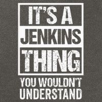 Its A Jenkins Thing You Wouldnt Understand Family Photo Cotton Canvas Backpack