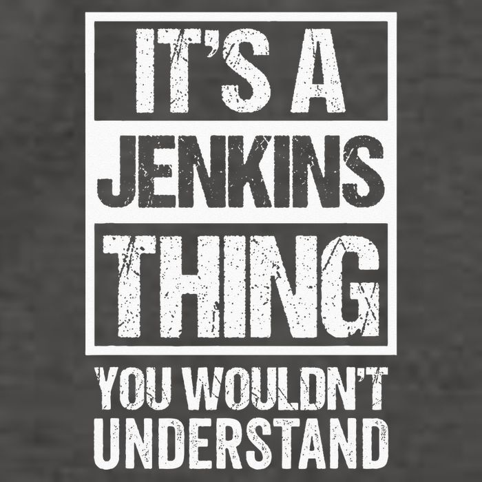 Its A Jenkins Thing You Wouldnt Understand Family Photo Vector Backpack