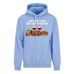 I Am Just Here For The Stuffing Gift Unisex Surf Hoodie