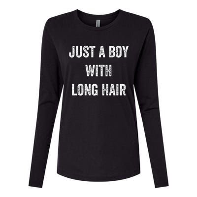 I Am Just A With Long Hair Better Than Yours Womens Cotton Relaxed Long Sleeve T-Shirt