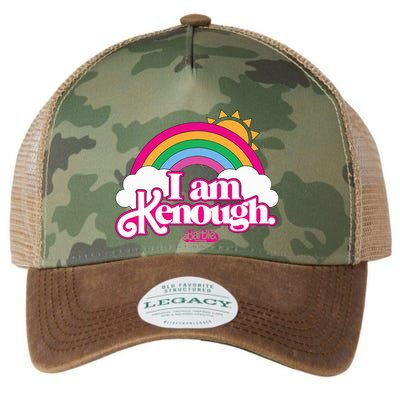 I Am Kenough Rainbow Clouds Legacy Tie Dye Trucker Hat
