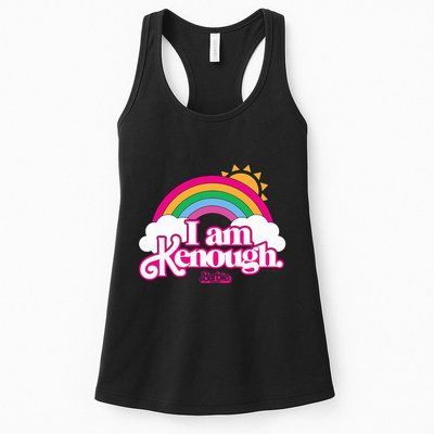 I Am Kenough Rainbow Clouds Womens Tank Top