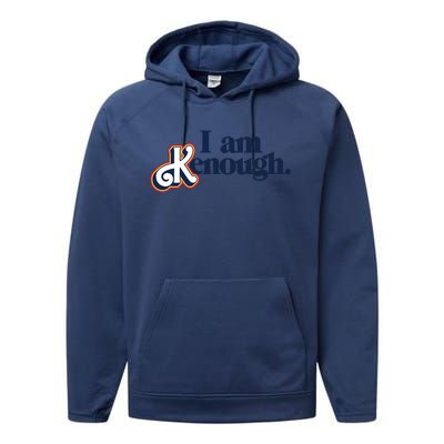 I Am Kenough Performance Fleece Hoodie