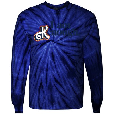 I Am Kenough Tie-Dye Long Sleeve Shirt