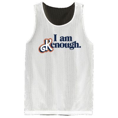 I Am Kenough Mesh Reversible Basketball Jersey Tank