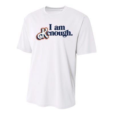 I Am Kenough Performance Sprint T-Shirt