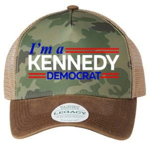 Im A Kennedy Democrat Presidential Election 2024 Legacy Tie Dye Trucker Hat