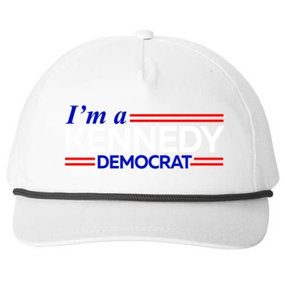 Im A Kennedy Democrat Presidential Election 2024 Snapback Five-Panel Rope Hat