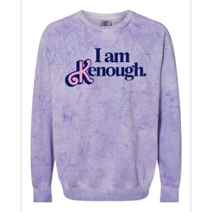 I Am Kenough Colorblast Crewneck Sweatshirt