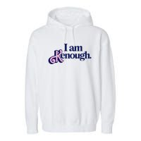 I Am Kenough Garment-Dyed Fleece Hoodie