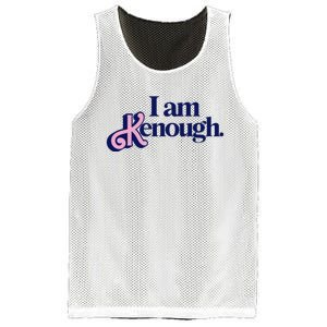 I Am Kenough Mesh Reversible Basketball Jersey Tank