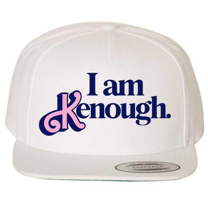 I Am Kenough Wool Snapback Cap