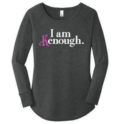 I Am Kenough Funny Colorful For Man And Women Women's Perfect Tri Tunic Long Sleeve Shirt