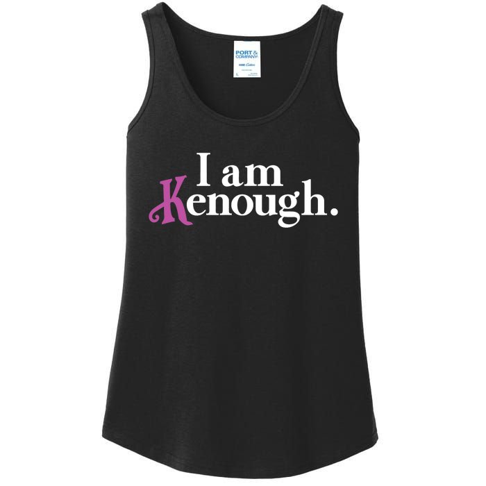 I Am Kenough Funny Colorful For Man And Women Ladies Essential Tank