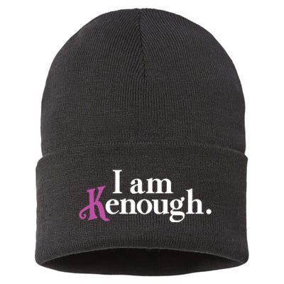 I Am Kenough Funny Colorful For Man And Women Sustainable Knit Beanie