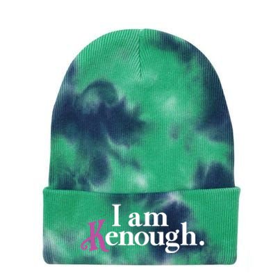 I Am Kenough Funny Colorful For Man And Women Tie Dye 12in Knit Beanie