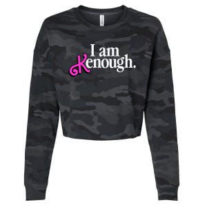 I Am Kenough Funny I Am Kenough For Men Cropped Pullover Crew