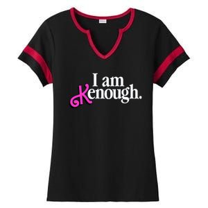 I Am Kenough Funny I Am Kenough For Men Ladies Halftime Notch Neck Tee