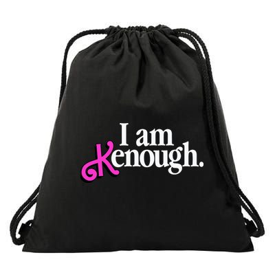 I Am Kenough Funny I Am Kenough For Men Drawstring Bag