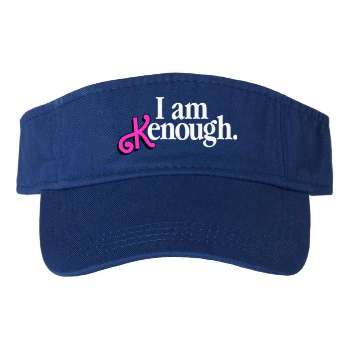 I Am Kenough Funny I Am Kenough For Men Valucap Bio-Washed Visor