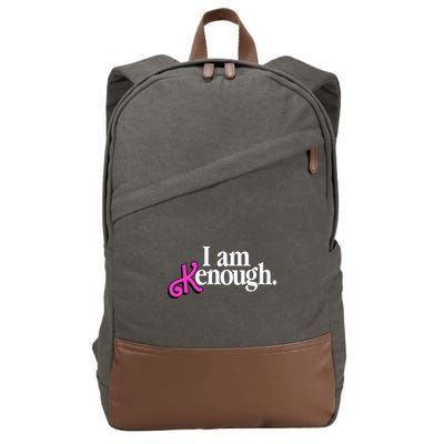 I Am Kenough Funny I Am Kenough For Men Cotton Canvas Backpack