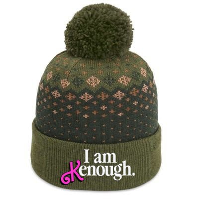 I Am Kenough Funny I Am Kenough For Men The Baniff Cuffed Pom Beanie