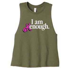 I Am Kenough Funny I Am Kenough For Men Women's Racerback Cropped Tank