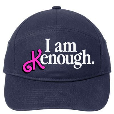 I Am Kenough Funny I Am Kenough For Men 7-Panel Snapback Hat