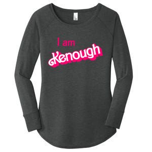 I Am Kenough Trendy Design Women's Perfect Tri Tunic Long Sleeve Shirt