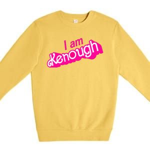 I Am Kenough Funny I Am Kenough For Men Premium Crewneck Sweatshirt