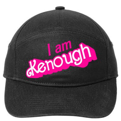 I Am Kenough Funny I Am Kenough For Men 7-Panel Snapback Hat