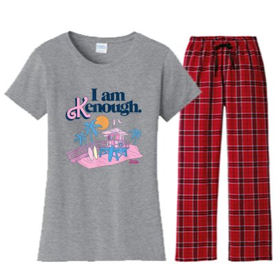 I Am Kenough Lifeguard Stand Women's Flannel Pajama Set