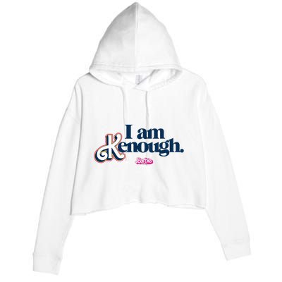 I Am Kenough Crop Fleece Hoodie