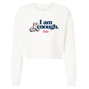 I Am Kenough Cropped Pullover Crew