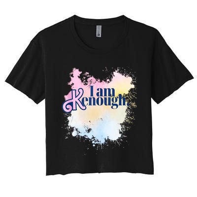 I Am Ken Enough Women's Crop Top Tee