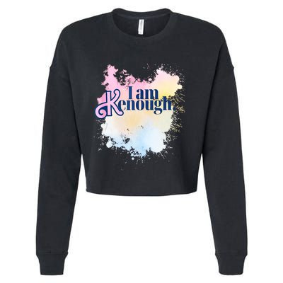 I Am Ken Enough Cropped Pullover Crew