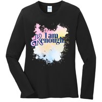 I Am Ken Enough Ladies Long Sleeve Shirt