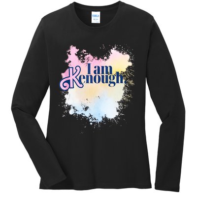 I Am Ken Enough Ladies Long Sleeve Shirt