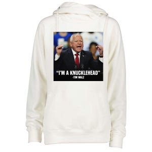 I’M A Knucklehead At Times Womens Funnel Neck Pullover Hood