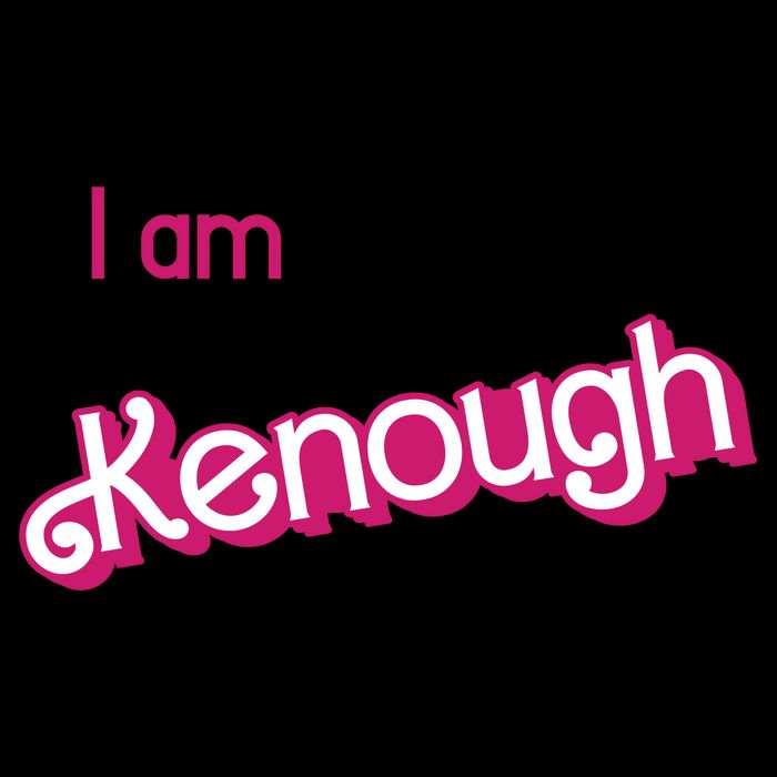 I Am Kenough Ken Enough Ladies Essential Flowy Tank