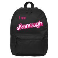 I Am Kenough Ken Enough 16 in Basic Backpack