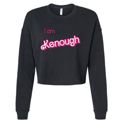 I Am Kenough Ken Enough Cropped Pullover Crew