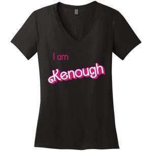 I Am Kenough Ken Enough Women's V-Neck T-Shirt