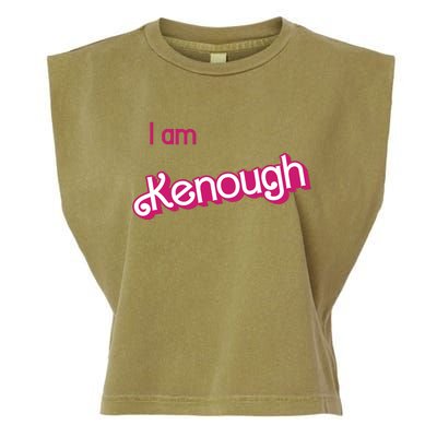 I Am Kenough Ken Enough Garment-Dyed Women's Muscle Tee