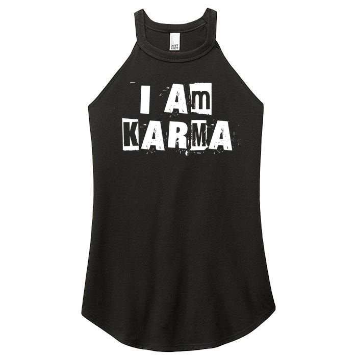 I Am Karma Women's Perfect Tri Rocker Tank