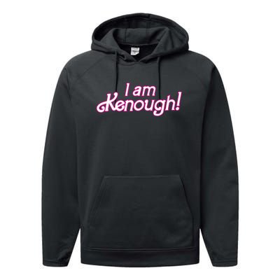 I Am Kenough Performance Fleece Hoodie