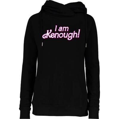 I Am Kenough Womens Funnel Neck Pullover Hood