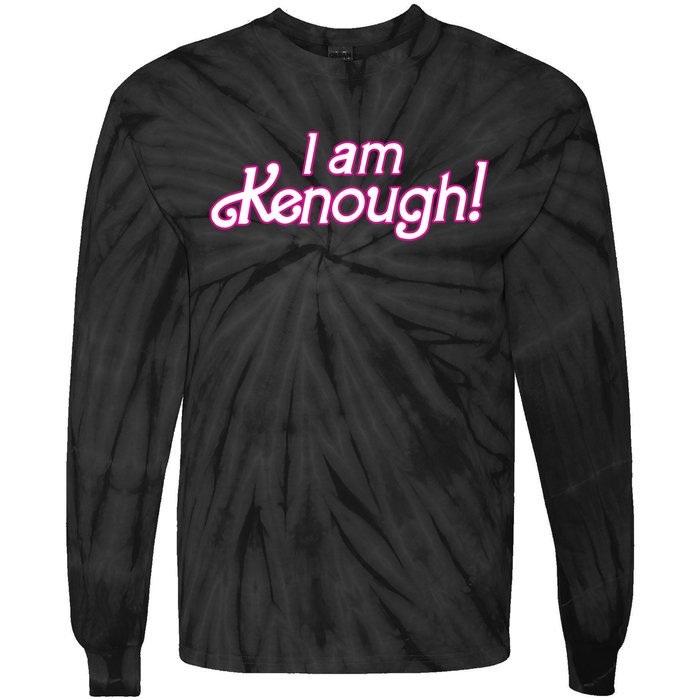 I Am Kenough Tie-Dye Long Sleeve Shirt