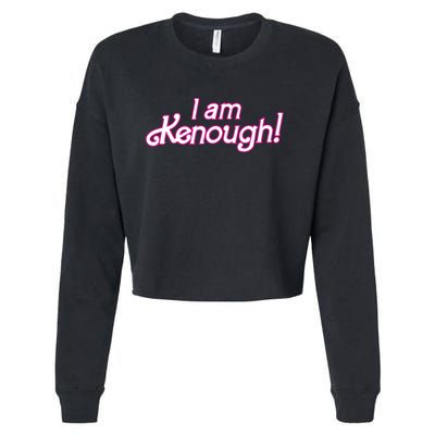 I Am Kenough Cropped Pullover Crew