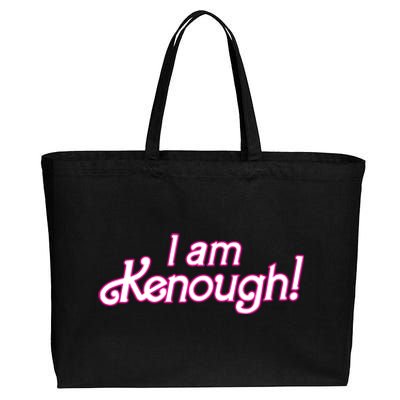 I Am Kenough Cotton Canvas Jumbo Tote